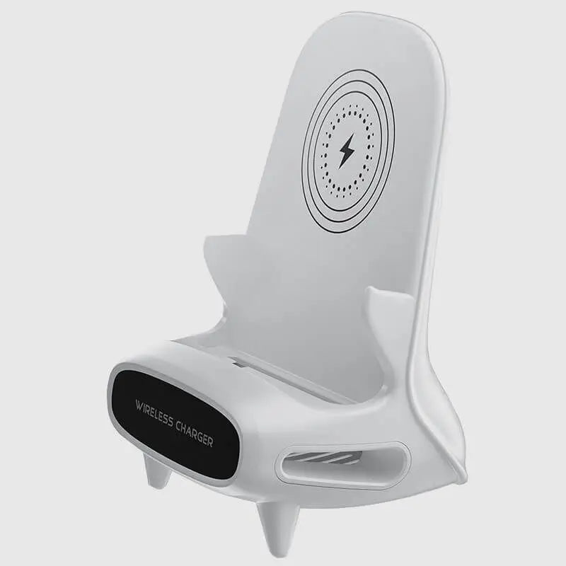 Mini Chair Wireless Fast Charger Multifunctional Phone Holder Charge Dock Station