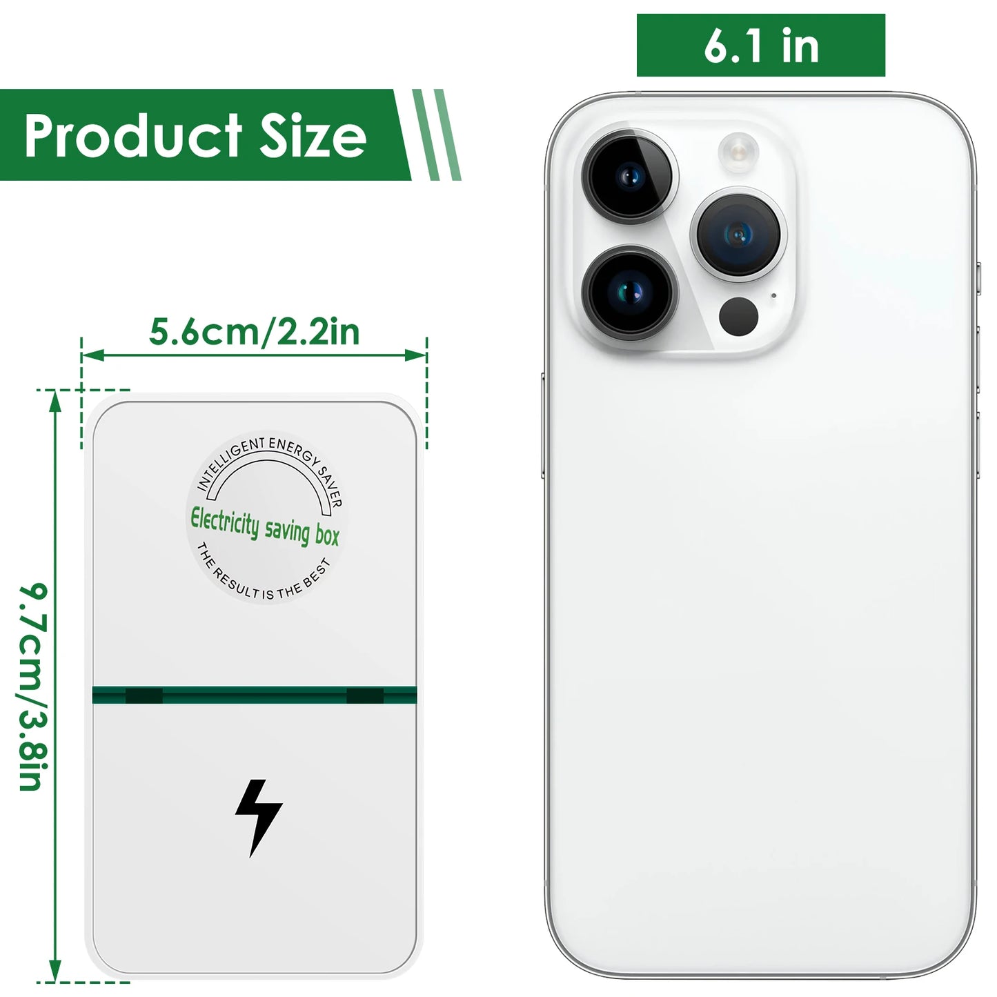 2/4Pcs Power Saver Box – Smart Energy Saver 90V-250V (US Plug)